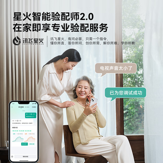 iFLYTEK 科大讯飞 HC-07 耳背式助听器  皓月版 右耳