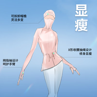 波司登（BOSIDENG）冰丝原纱防晒衣女款防紫外线收腰显瘦透气凉感户外外套B40525138 [店长推荐] S