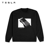 Tesla/特斯拉cybertruck 图标圆领卫衣时尚简约舒适厚实柔软亲肤