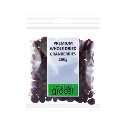 the market grocer themarketgrocer澳洲进口蔓越莓果干烘焙零食即食250g