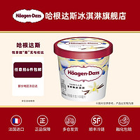 哈根达斯 Häagen·Dazs 经典口味雪糕冰淇淋 100ml/杯冰激凌 香草味