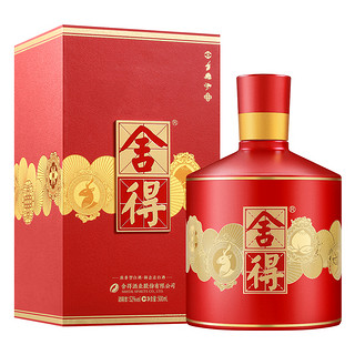 舍得 好运舍得 52%vol 浓香型白酒 500ml 单瓶装