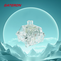 佳达隆 磁玉轴max全透明镀金弹簧可调节键程HIFI麻将音镀金弹簧键盘开关 磁玉轴max  70颗瓶装