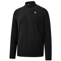 可隆 KOLON SPORT男士半拉链长袖T恤透气户外休闲衣秋冬登山内搭 芥末黄MU 4XL