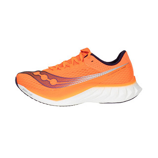 索康尼（SAUCONY）索康尼ENDORPHIN PRO 4 啡鹏男子碳板跑鞋竞速跑步鞋 20939 紫橙色 42.5 (US9)