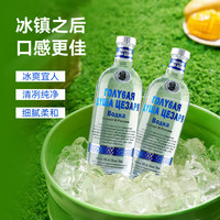 凯萨樽奢伯爵伏特加俄罗斯伏特加洋酒 56度 调酒基酒 700mL 6瓶 礼盒装