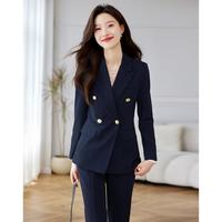 高端修身气质西服套装女士高级感职业装商务正装通勤西裤两件套装