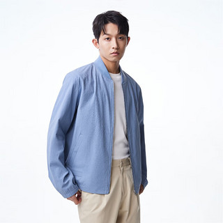 杰克·琼斯（JACK&JONES）潮流百搭春秋外套合集 224121026水洗蓝 3XL