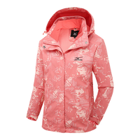 美津浓 Mizuno户外夹克男女同款防风登山服外套 黑色