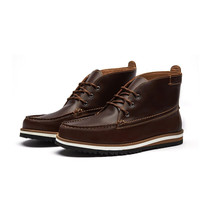 Clarks【京东奥莱】男士秋冬牛皮户外靴工装靴男时尚潮流舒适男靴261621