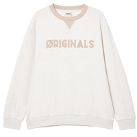 杰克·琼斯(JACK&JONES)25年男装圆领卫衣男春秋款宽松长袖套头休闲运动纯棉男士卫衣 G01石灰花灰