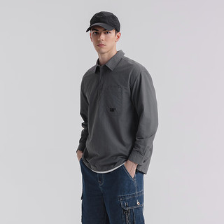 卡特彼勒CAT卡特衬衫男士户外半开领防水防晒POLO衫衬衣25春新品CO1HW29881