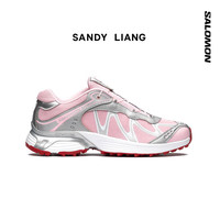 萨洛蒙（Salomon）XT-WHISPER联名SANDYLIANG银粉色潮流休闲跑步鞋官方旗舰 银粉色(478463) 36
