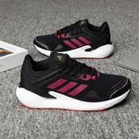 阿迪达斯 （adidas）正品女鞋2025秋季经典时尚舒适运动鞋户外健身缓震透气低帮跑步鞋 G54874/黑白红/缓震透气/力荐 36.5