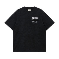 杰克·琼斯(JACK&JONES)25年男装短袖t恤男夏季新款潮流宽松做旧重磅挺括纯棉休闲半袖男 常规