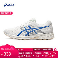 ASICS 亚瑟士 GEL-CONTEND 4 男子跑鞋 T8D4Q-119 白色/蓝色 41.5