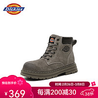 Dickies 童鞋儿童马丁靴秋冬男女童大黄靴工装靴中大童百搭短靴潮流靴子 驼色 36码 (鞋内长234mm)