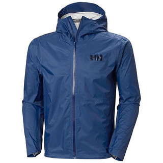 HELLY HANSEN, HH男士冲锋衣 VERGLAS MICRO 户外防风耐磨休闲夹克外套 584 OCEAN M