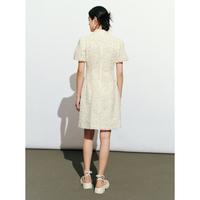 【新中式连衣裙】 夏国风碎花旗袍女士气质短裙