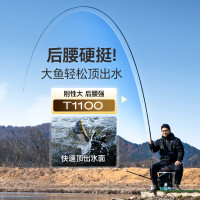 汉鼎 卓越四季小综合竿碳素手竿杆轻硬超硬钓鱼钓竿鱼竿台钓竿 7.2m