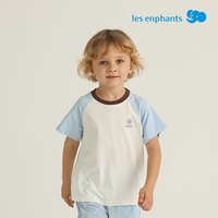 丽婴房儿童短袖T恤糖果色男童女童插肩袖上衣2025夏季 新茶绿 150 cm