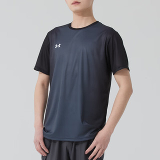 安德玛（Under Armour）官方T恤男 2025夏季新款户外轻便透气速干上衣跑步健身运动服短袖 干爽舒适/店长推荐 2XL (185/104A)