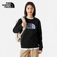 THE NORTH FACE 北面 针织卫衣女户外运动舒适套头衫88FU 黑色/JK3 L