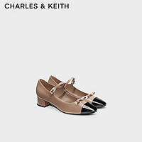 CHARLES & KEITH 女士蝴蝶结玛丽珍鞋 CK1-60580298