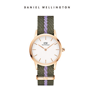 Daniel Wellington 丹尼尔惠灵顿 DW手表男女款 ICONIC系列织纹小精钢腕表简约无秒针 40/36/28MM