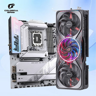 七彩虹（Colorful）iGame GeForce RTX 5070 Ti Advanced OC 16GB +Z890 ULTRA V20 DDR5主板