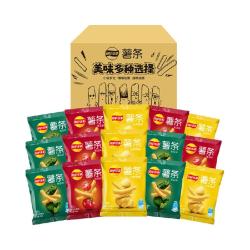 乐事 真脆薯条 270g 18g*15袋（原味*5+海苔*5+番茄*5）