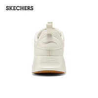 斯凯奇（Skechers）春季女鞋弹性厚底缓震轻质跑步鞋舒适150077 乳白色/OFWT 35