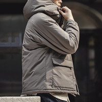 马登 MADEN工装 户外连帽棉衣加厚保暖休闲棉服防风外套男冬季