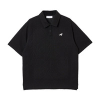 JACK&JONES/杰克琼斯 25年 肌理提花刺绣 男士POLO衫