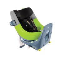 SWANDOOMarie3儿童座椅0-4岁宝宝新生婴儿360旋转i-Size认证汽车用 芝麻灰&柠檬