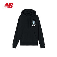  BALANCE NB 奥莱特价清仓男款卫衣连帽休闲口袋印花上衣 MT13929-BK 2XL