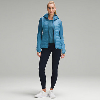 lululemon丨Down For It All 女士羽绒连帽外套 LW4CA7S 马林鱼蓝 XXS /2