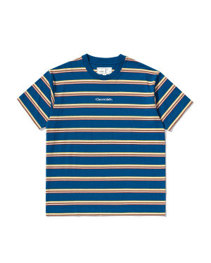 :CHOCOOLATE CHOCOOLATE Logo 刺绣条纹 T 恤