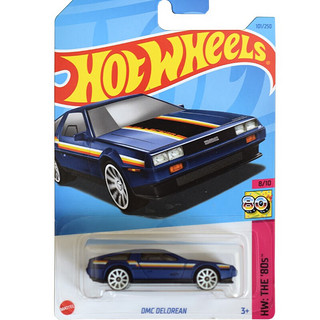 风火轮（HOT WHEELS）24C和23L批次风火轮火辣交通系列仿真合金车模收藏儿童玩具C4982 101号DMC轿车