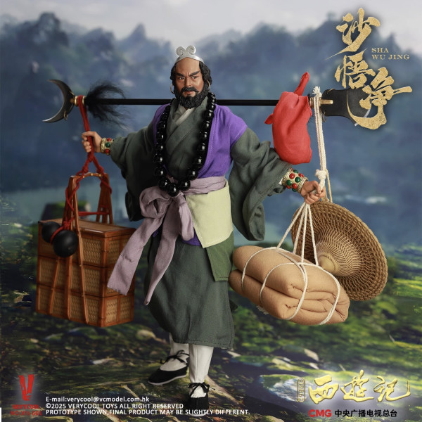 国产动漫周边_VERYCOOL 86版西游记沙僧/沙悟净1/6 可动人偶多少钱-什么