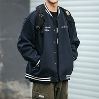 唐狮棒球领复古美式棒球服短款外套外套男秋季棒球服外套男秋季外套男