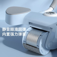 盛坤健腹轮腹肌轮卷腹自动回弹肘撑男女士健身器材静音双轮家用运动 橙【加大肘距丨智能计时丨静音回弹】