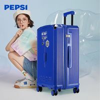 百事箱包 Pepsi超大容量行李箱密码箱男女静音拉杆箱万向轮拉链旅行箱