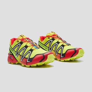 萨洛蒙（Salomon）男女款 城市户外舒适透气时尚休闲潮流穿搭运动鞋 SPEEDCROSS 3 黄绿色 474936 4 (36 2/3)