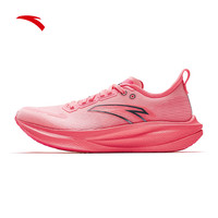 安踏马力2丨氮科技全掌碳板跑步鞋子男专业马拉松训练鞋缓震运动鞋 荧光电光粉/黑-5 43 （男9.5）