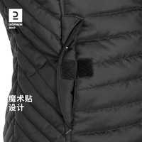 迪卡侬儿童棉马甲坎肩保暖运动秋冬4774238 8岁