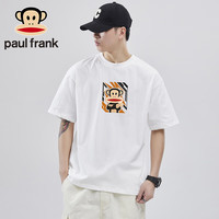 大嘴猴(paul frank)短袖t恤男重磅纯棉宽松2024百搭情侣装上衣内搭打底衫