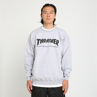 THRASHER 官方 男士卫衣 SKATE MAG CREW