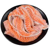 朵芙挪威三文鱼 鱼腩条 三文鱼排 3斤 净重 无骨无刺新鲜 边角料生鲜 三文鱼腩条边角料 500g *3包