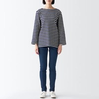 無印良品 MUJI（無印良品 ）女式棉弹力牛仔紧身裤BEA92A3S